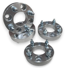 Load image into Gallery viewer, 4x4.25" or (4x108mm) Wheel Spacer Adapter M12x1.5 Adapters Studs 1" Thick Fit Ford Mercury models