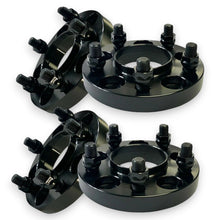 Load image into Gallery viewer, 5x4.5" or (5x115mm) Hub centric Wheel Adapter Spacer 1.25" Thick M12x1.5 Studs 70mm Center Bore Fits NSX S2000 & More
