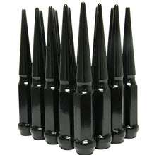 Load image into Gallery viewer, 20 Chrome 4.5" Spline 14x1.5 Spike Lug Nut+Key Fit Sequoia Tundra LC LS LX &More
