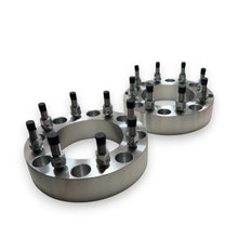 Load image into Gallery viewer, 8x170mm Hub to 8x6.5" Wheel Adapter Spacer 2" Thick M14x1.5 Studs FITS FORD TRUCKS