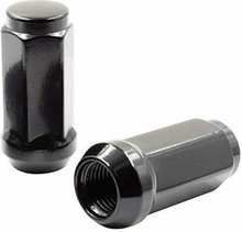 Load image into Gallery viewer, 24 Black Bulge Acorn Lug Nuts 2" XL Fits 2004-2014 Ford F-150 Expedition 14X2.0
