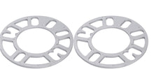 Load image into Gallery viewer, 2 Piece Universal Disc Brake Wheel Spacers 5mm (3/16") Thick Fits 4 Lug and 5 Lug