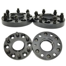 Load image into Gallery viewer, 4Pc 6x5.5 Hub Centric Wheel Spacers 1" For Chevy GMC Silverado 1500 Sierra 6x139.7
