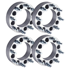 Load image into Gallery viewer, 4 Wheel Spacers Adapters 1.5" 8x6.5 For 1987-1998 Ford F-250 F-350 9/16"-18 Studs