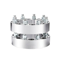Load image into Gallery viewer, 2Pc 8x180 To 8x6.5 Wheel Adapters Spacers 1.5" Thick For Chevy GMC 2500 HD 3500