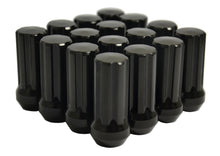 Load image into Gallery viewer, 32 Black Spline Lug Nuts 14x2.0 Fits 1999-2002 Ford F-250 F-350 Excursion + Key
