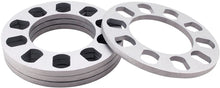 Load image into Gallery viewer, 4 Wheel Spacers 5mm (3/16") Universal Fits 5x100 5x108 5x112 5x114.3 5x115 5x120