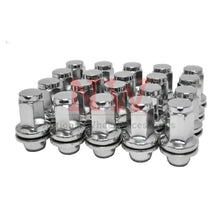 Load image into Gallery viewer, 24 Toyota OEM Factory Mag Lug Nuts 12x1.5 Chrome Tacoma TRD 4Runner 1.87" Tall