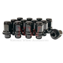 Load image into Gallery viewer, 20 Black Toyota Lexus OEM Factory Mag Lug Nuts 12x1.5 1.87" Tall