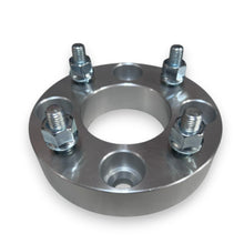 Load image into Gallery viewer, 4x4.25" or (4x108mm) Wheel Spacer Adapter M12x1.5 Adapters Studs 1" Thick Fit Ford Mercury models
