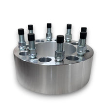 Load image into Gallery viewer, 3" Thick  Wheel Adapter Spacer 8x6.5" (8x165.1mm) M14x1.5 Studs Fits 8 Lug Trucks Sierra Savana Yukon &amp; more.
