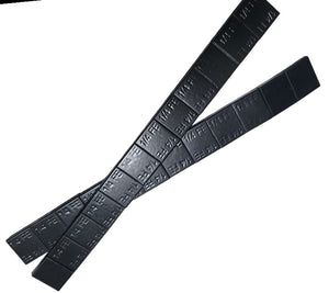 [1-BOX] 1/4oz Black 360 Pcs Stick On Wheel Weight Adhesive Tape Tire Balancer