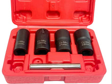 Load image into Gallery viewer, 5Pc 1/2” Twist Socket Drive Wheel Lug Nut Damaged,Stripped Remover 17 19 21 22mm
