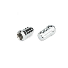Load image into Gallery viewer, 20 Chrome Tuner Racing Lug Nuts For Aftermarket Wheels 12x1.5 + 6 Spline Key
