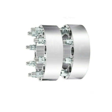 Load image into Gallery viewer, 2 Wheel Spacers Adapters 2&quot; 8x6.5 For 1987-1998 Ford F-250 F-350 9/16&quot;-18 Studs
