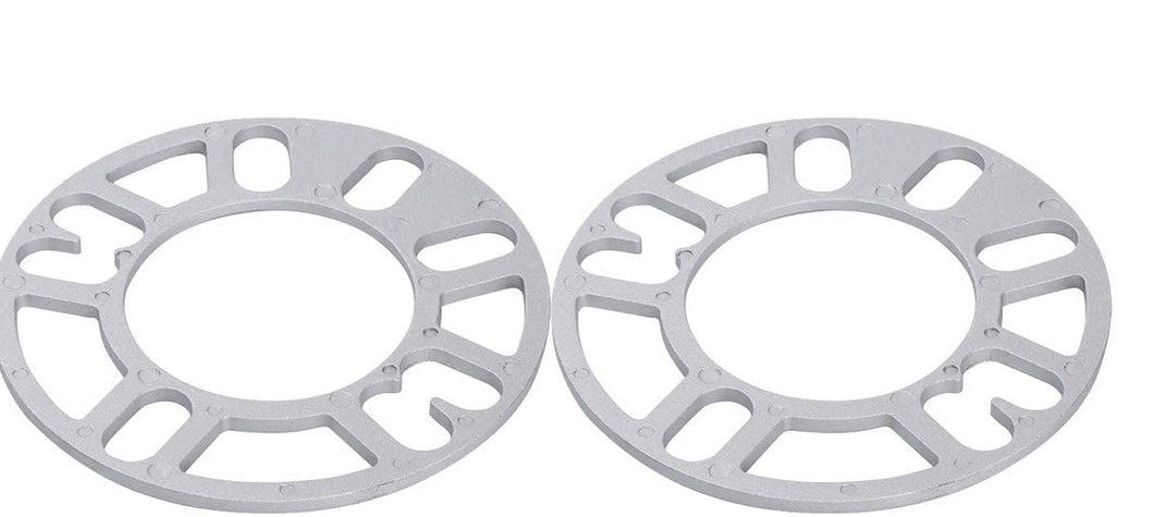 2 Piece Universal Disc Brake Wheel Spacers 5mm (3/16