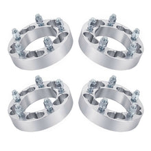 Load image into Gallery viewer, 4Pc 5x4.75 or 5x4.5 To 5x4.5 Wheel Spacers Adapters 1.25&quot; Thick 12x1.5 Studs
