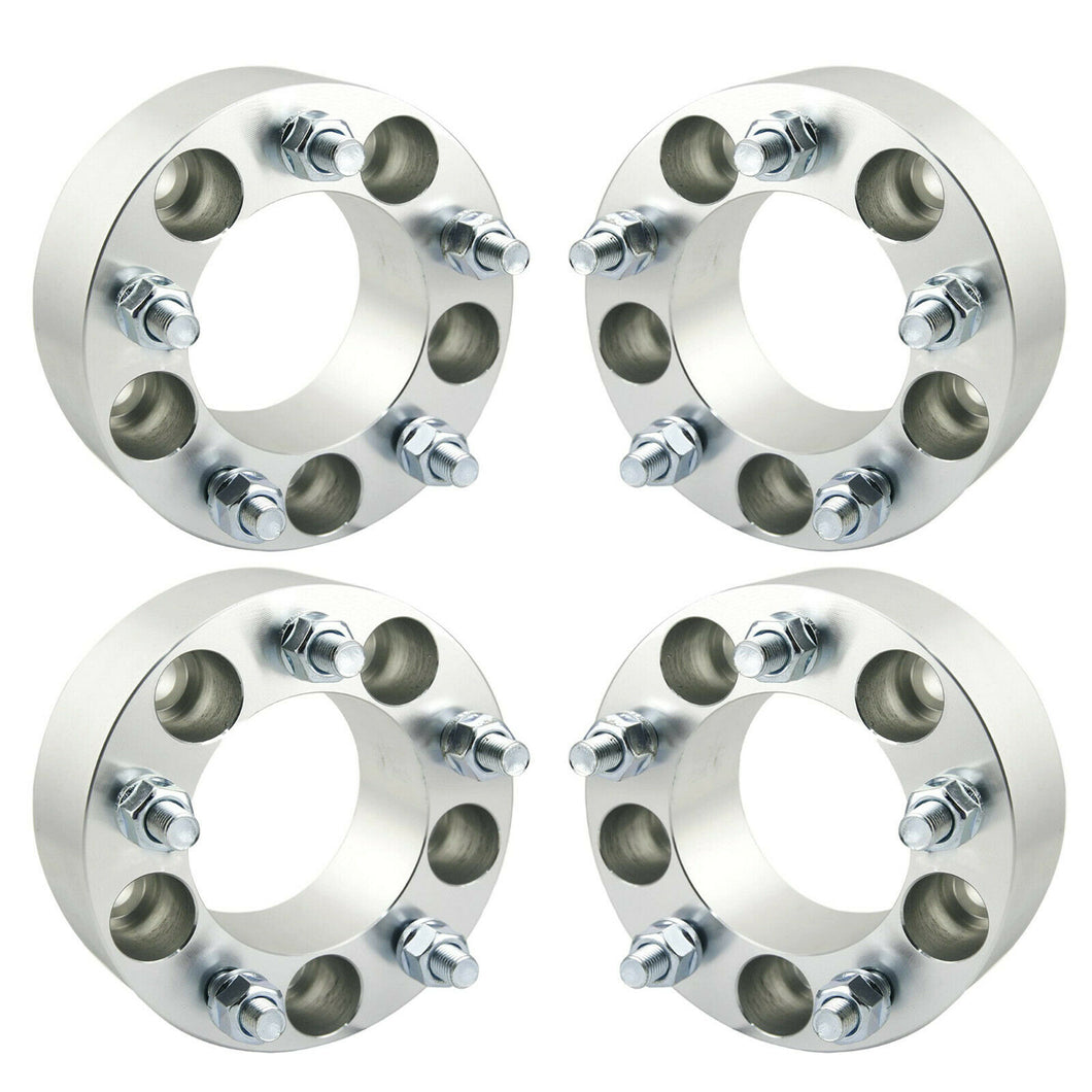 4 Wheel Spacers 5x4.75 Adapters 2