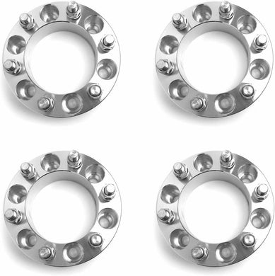 2 Wheel Spacers 6x5.5 For Toyota Tacoma 4Runner FJ Land Cruiser 4WD 108CB 1.25