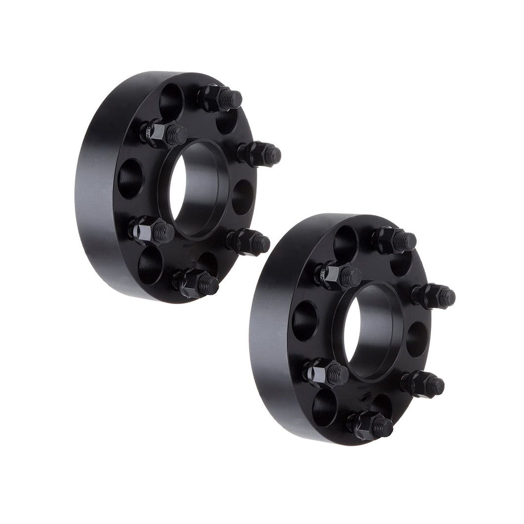 2Pc 6x5.5 Hub Centric Wheel Spacers 1.5