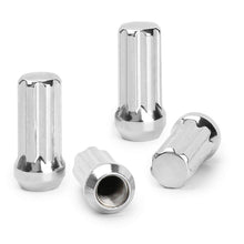 Load image into Gallery viewer, 24pc Chrome Spline 14x2.0 Locking Lug Nuts For F-150 Expedition Navigator + Key
