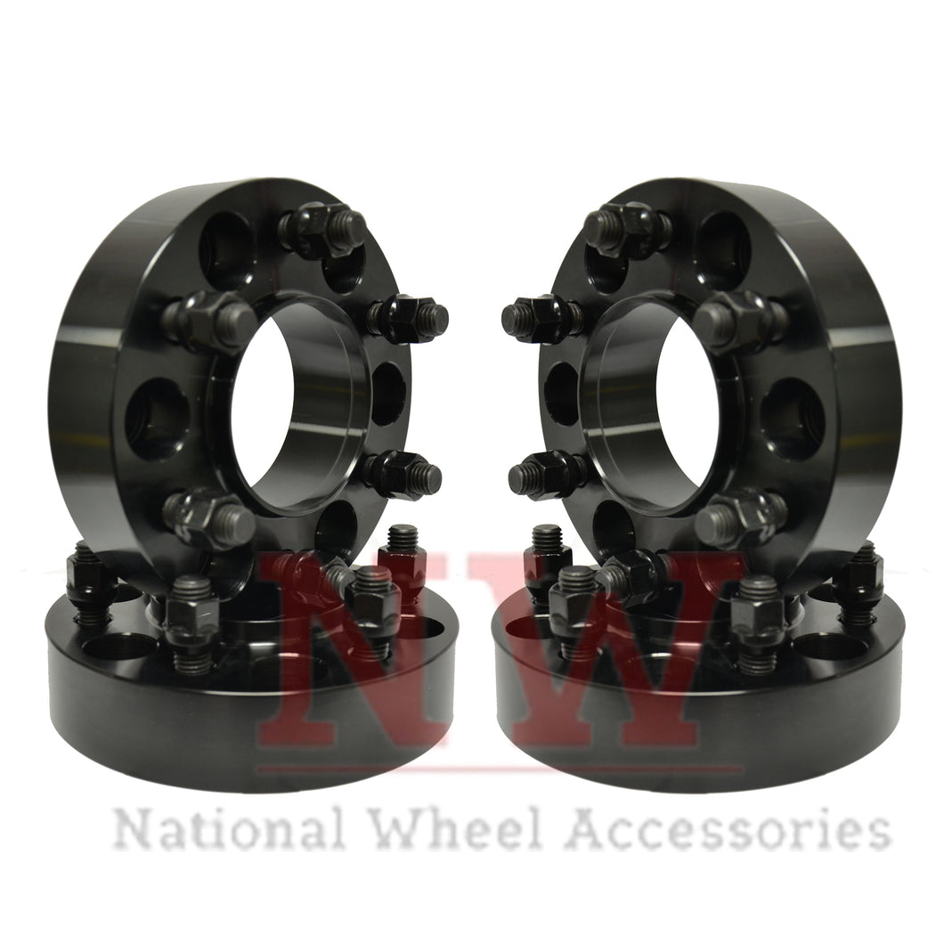 4Pc 6x5.5 Hub Centric Wheel Spacers 2