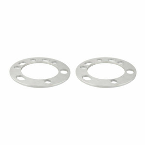 2Pc Wheel Spacers 1/4" Inch (6mm) Universal To Fit 6X5.5, 6X135, 5X5.5, 5X139.7