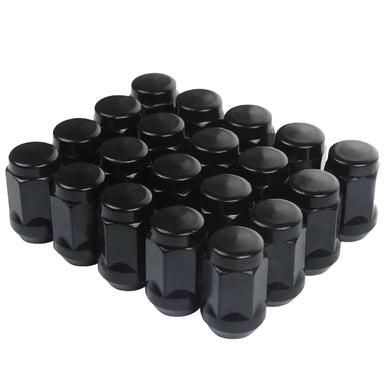 20-Pack 12x1.25 Chrome Bulge Lug Nuts – Cone Seat For Nissan, Subaru, Infiniti