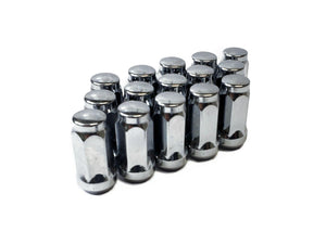 24-Piece Set | 1.78” Tall | Chrome | 14x1.5 Thread | 3/4” Hex Drive | Bulge Acorn | Wheel Lug Nuts