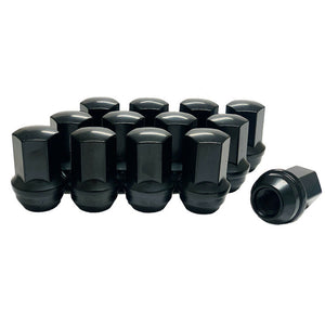 20 Black Factory OEM Lug Nuts 9/16-18 Fits Dodge Ram 1500 Durango Dakota Raider 1.5" Tall