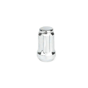 20 Chrome 6 Spline 12x1.25 Tuner Lug Nuts For Nissan Infiniti Subaru + Key