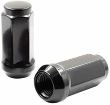 Load image into Gallery viewer, 32 Black Bulge Acorn Lug Nuts 2&quot; XL 1999-2002 Ford F-250 F-350 Excursion 14x2.0
