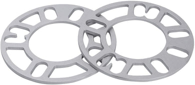 2 Wheel Spacers 3mm Universal For 5x100 5x108 5x112 5x114.3 5x115 5x120 5x130