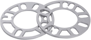 4 Wheel Spacers 8mm Universal For 5x100 5x108 5x112 5x114.3 5x115 5x120 5x130